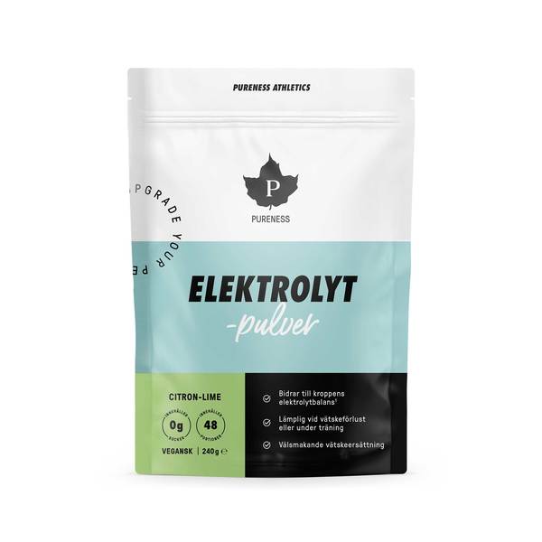 Pureness Elektrolytpulver Citron Lime 240 g