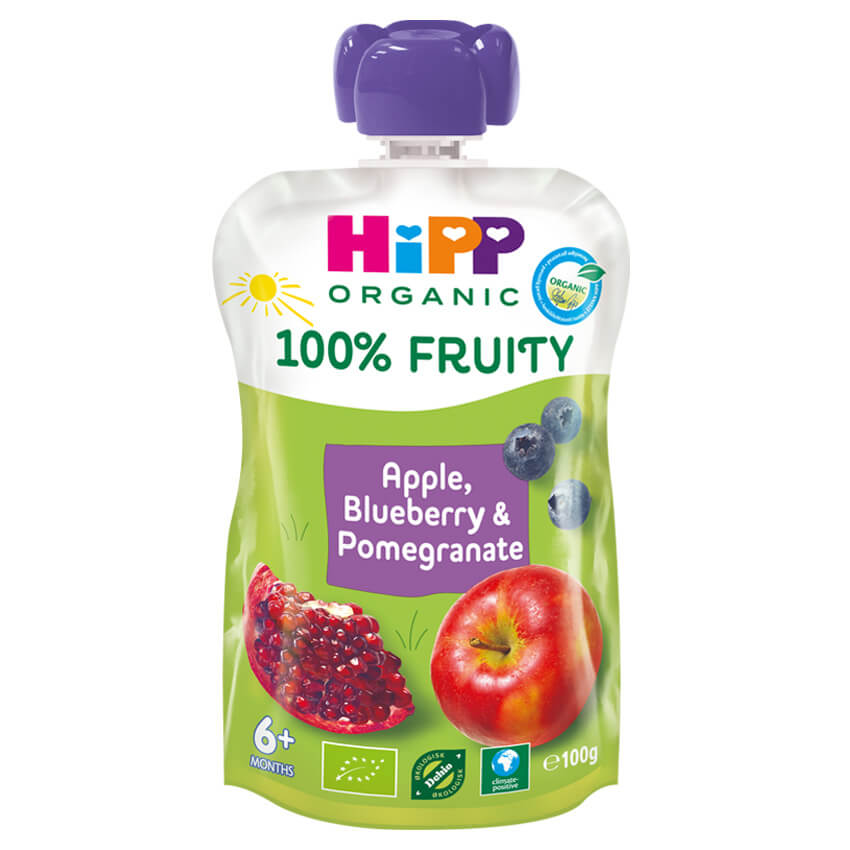 Hippis Äpple/Blåbär/Granatäpple 6m 100g