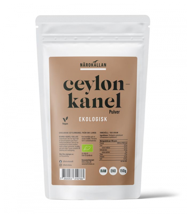 Närokällan Ekologisk Ceylonkanel 150 g