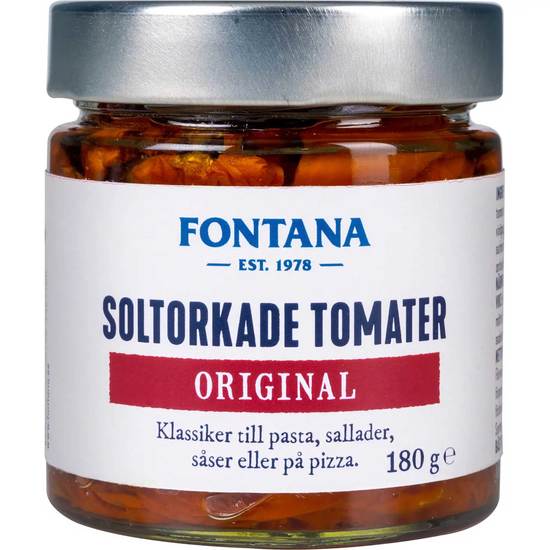 Fontana Soltorkade Tomater Original 180 g