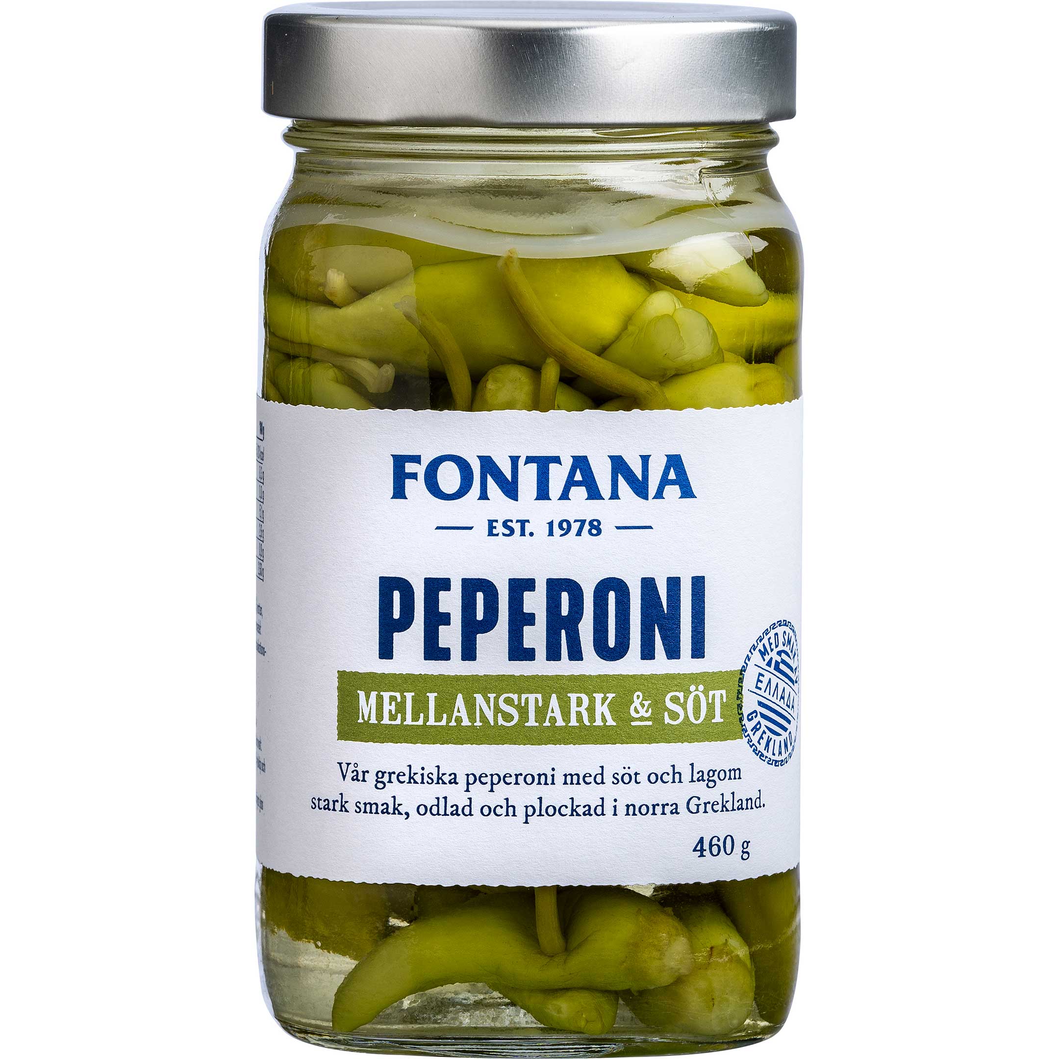 Fontana Peperoni Mellanstark & söt 460 g