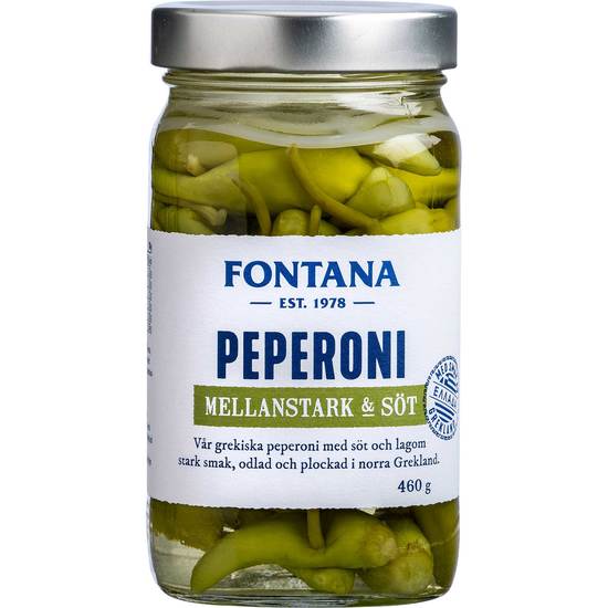 Fontana Peperoni Mellanstark & söt 460 g