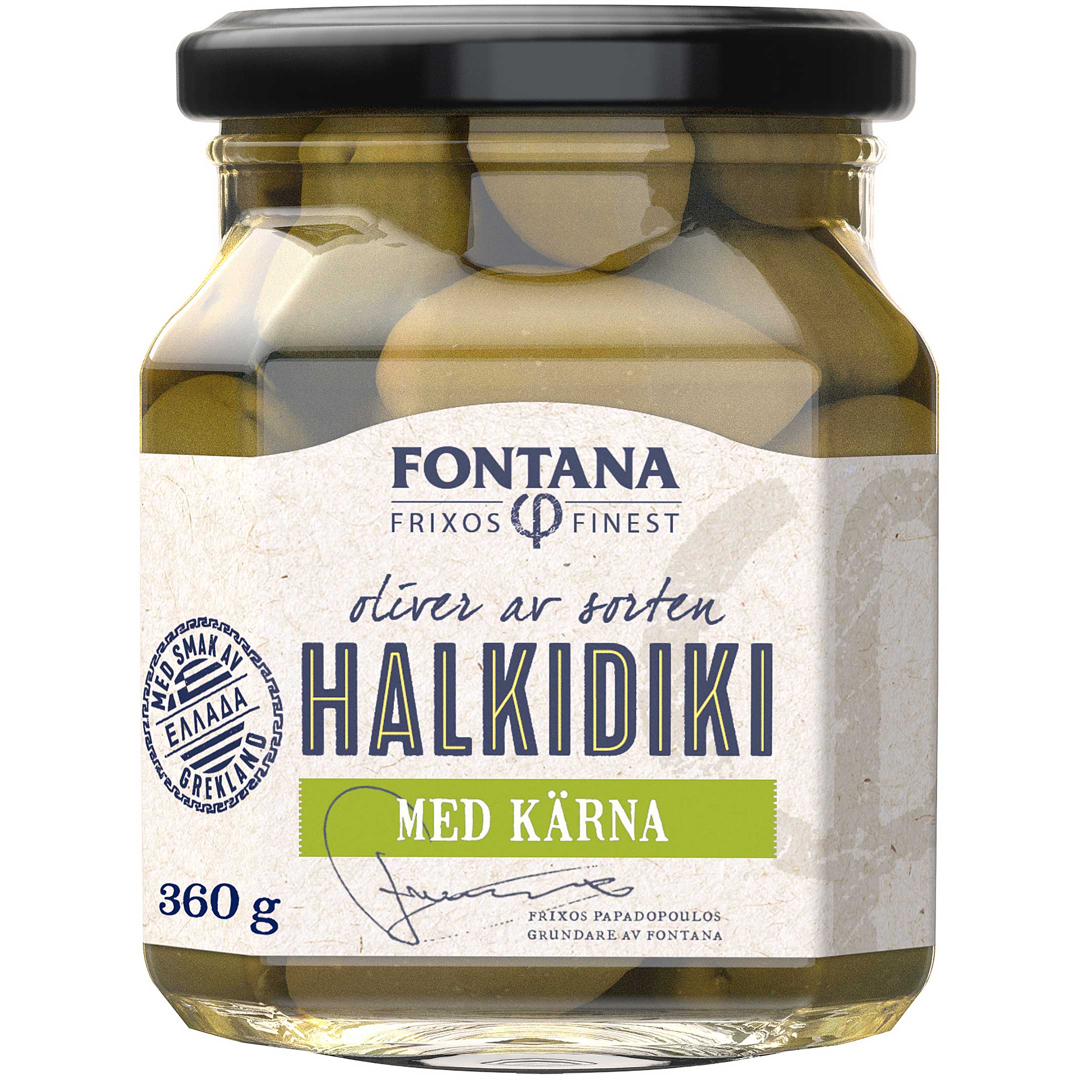 Fontana Frixos Finest Oliver Halkidiki 360 g