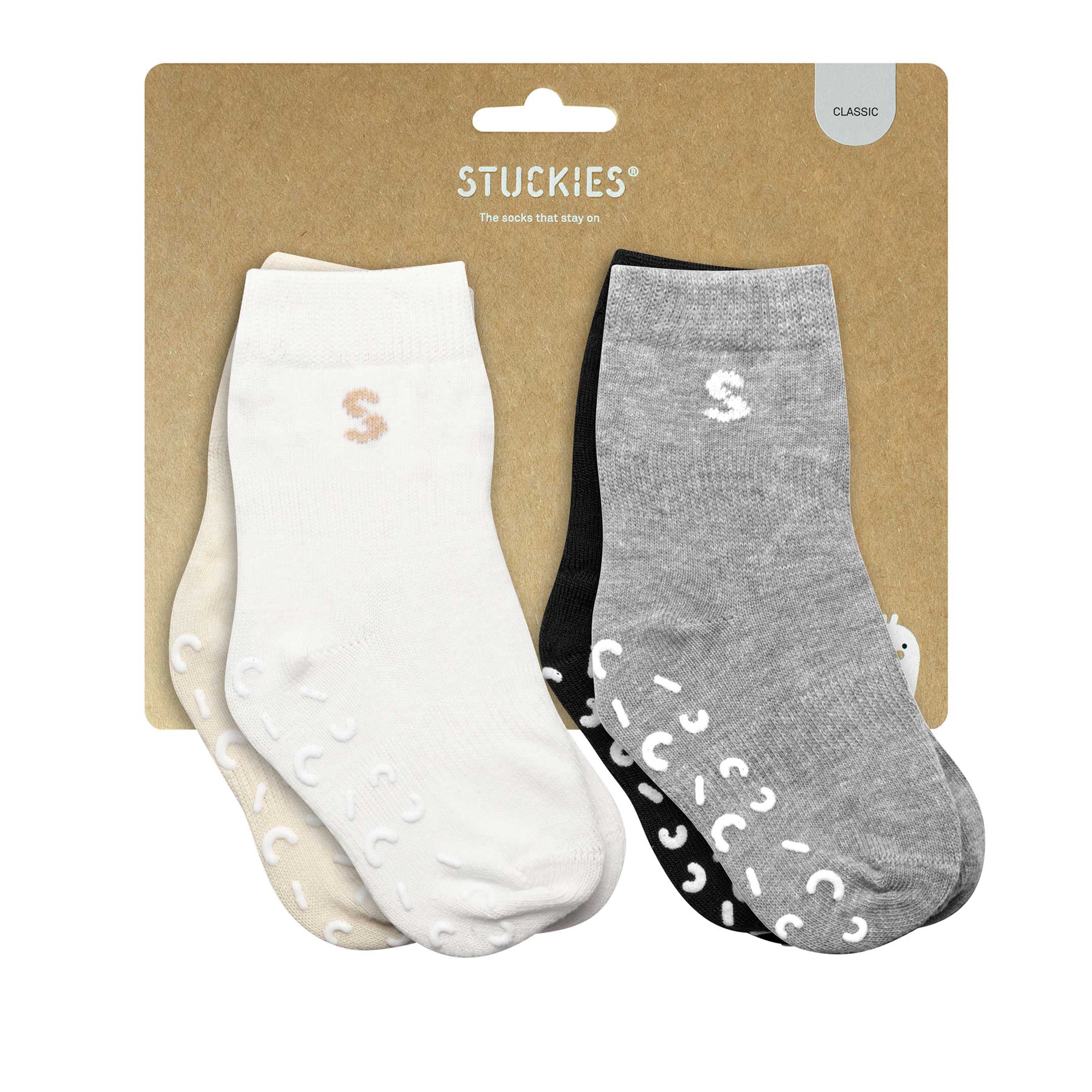 Stuckies Classic 19/21 1-2 år 4-pack