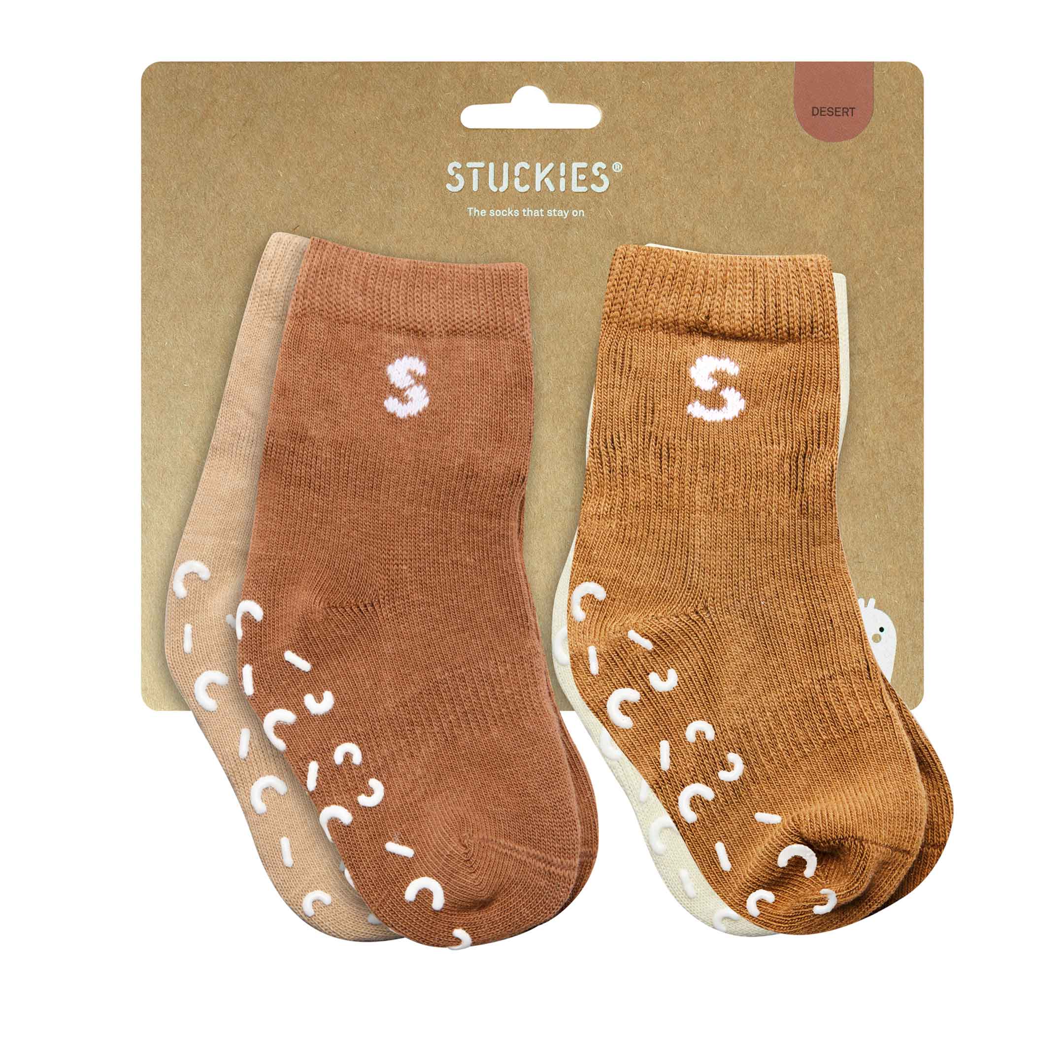 Stuckies Desert 25/27 3-4 år 4-pack