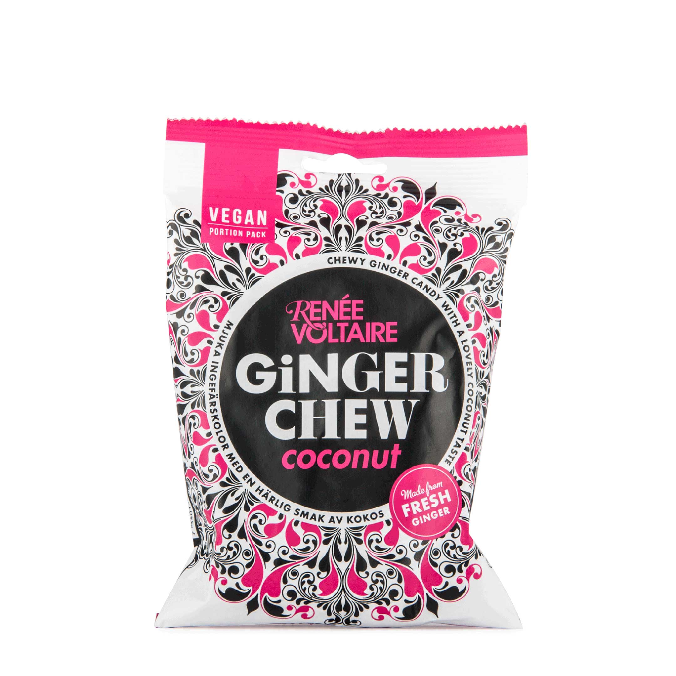 Renée Voltaire Ginger Chews Coconut 120 g