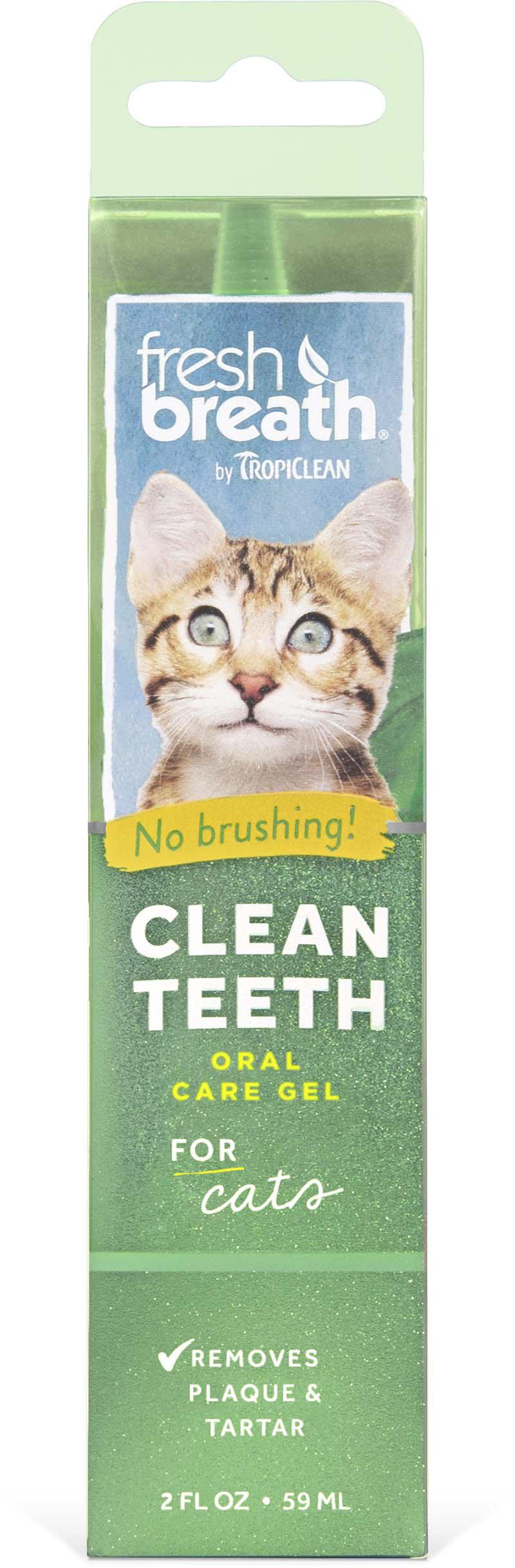 Tropiclean Clean Teeth Oral Care Gel for Cat 59 ml