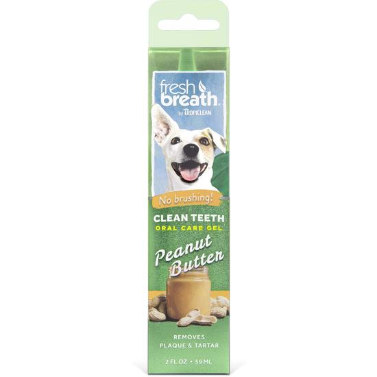 Tropiclean Clean Teeth Oral Care Gel Peanut Butter 59 ml