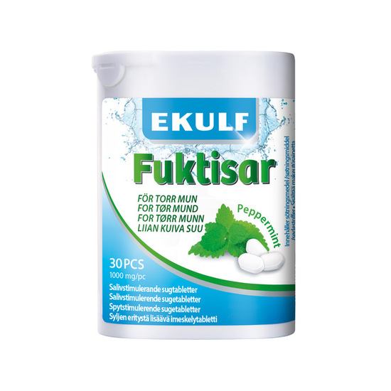 Ekulf Fuktisar Peppermint 30 st