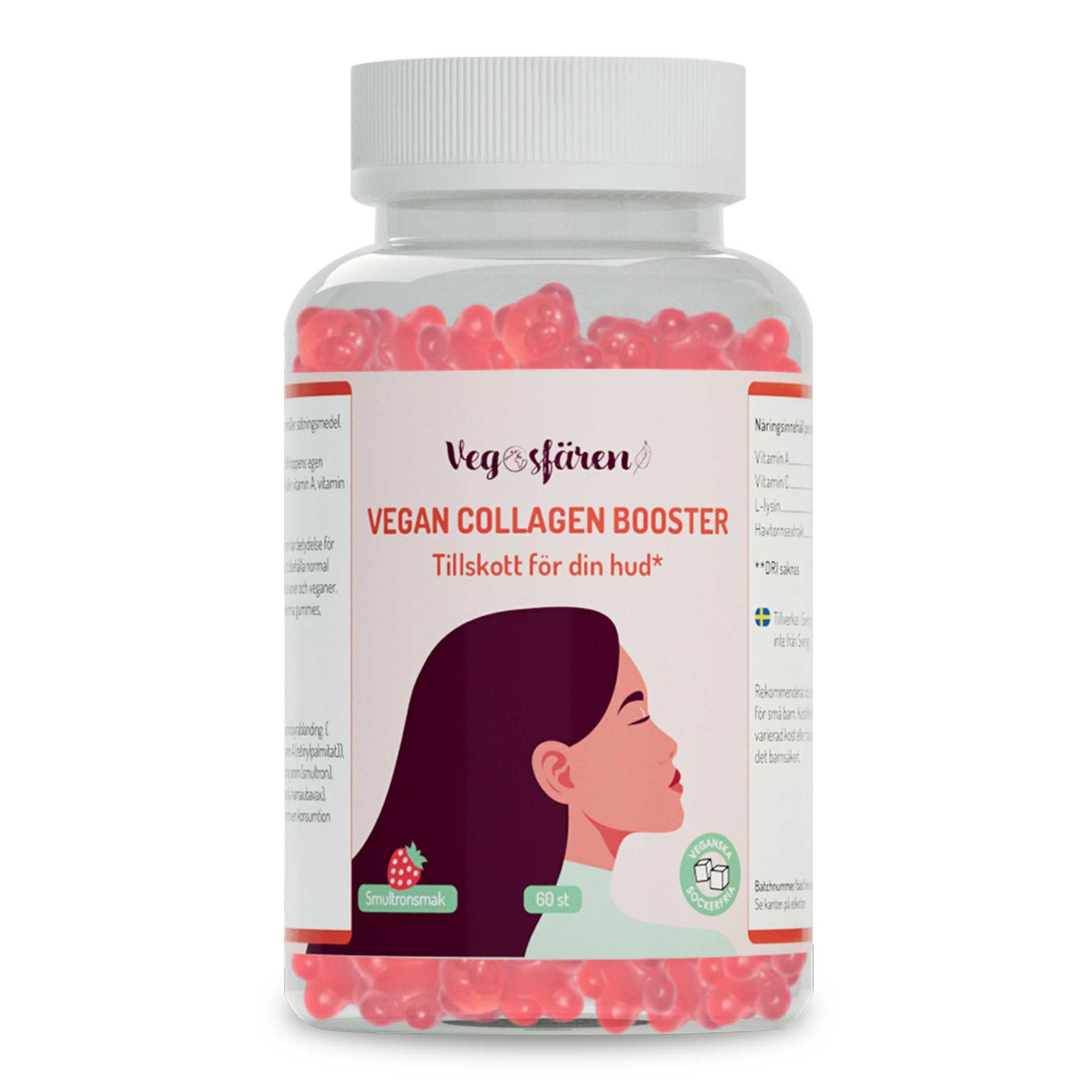 Vegosfären Vegan Collagen Booster 60 gummies