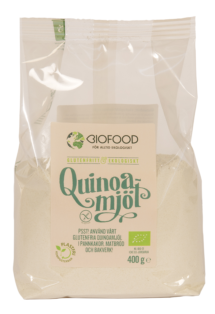 Biofood Glutenfritt Quinoamjöl 400 g