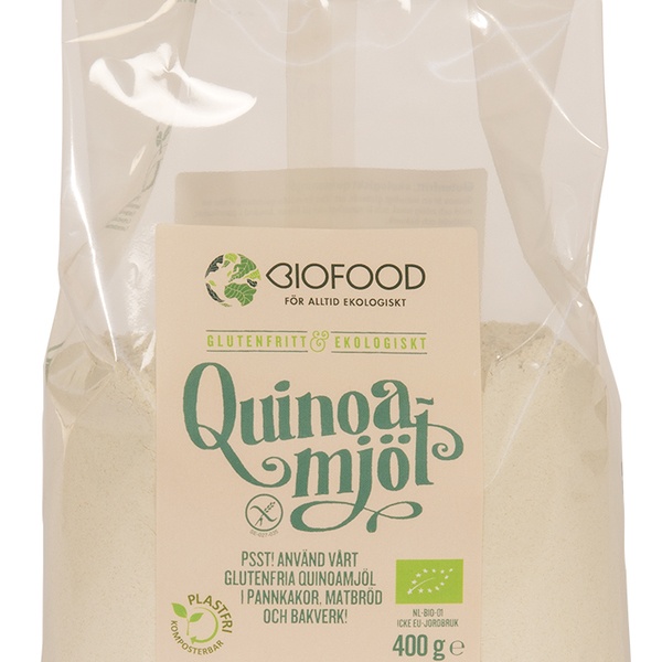 Biofood Glutenfritt Quinoamjöl 400 g