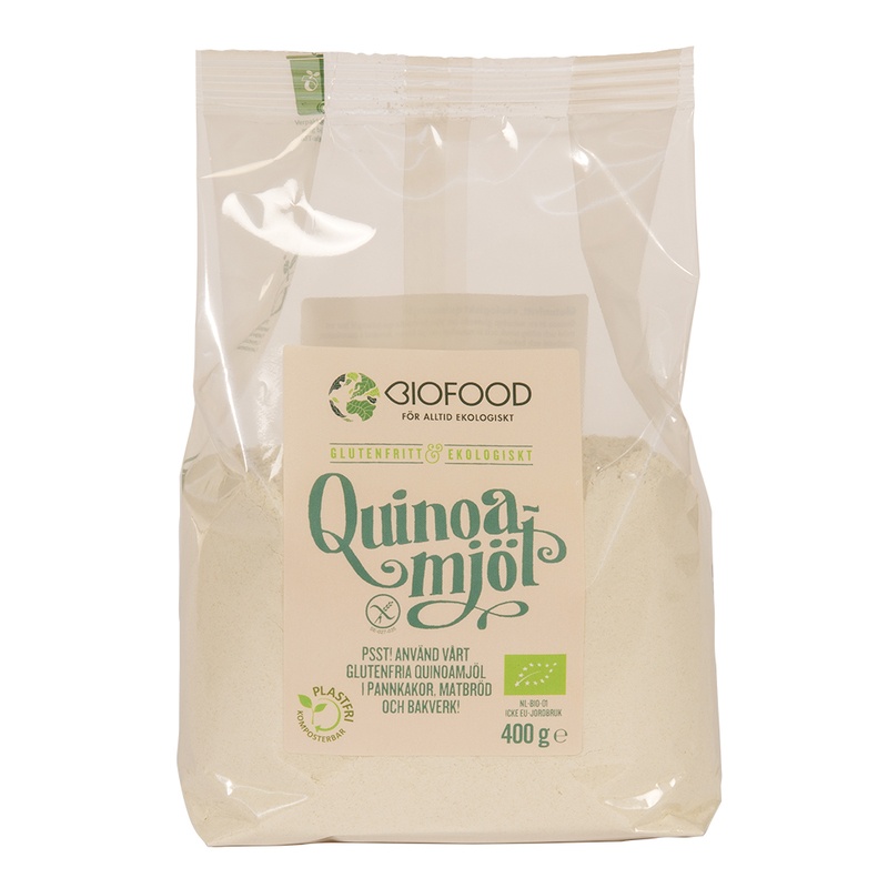 Biofood Glutenfritt Quinoamjöl 400 g