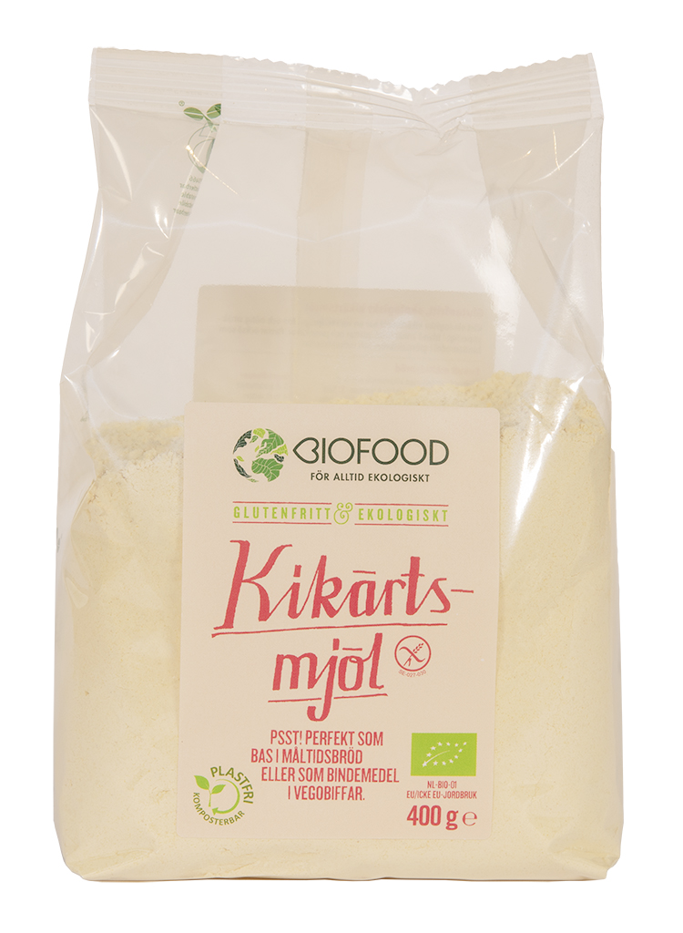 Biofood Glutenfritt Kikärtsmjöl 400 g