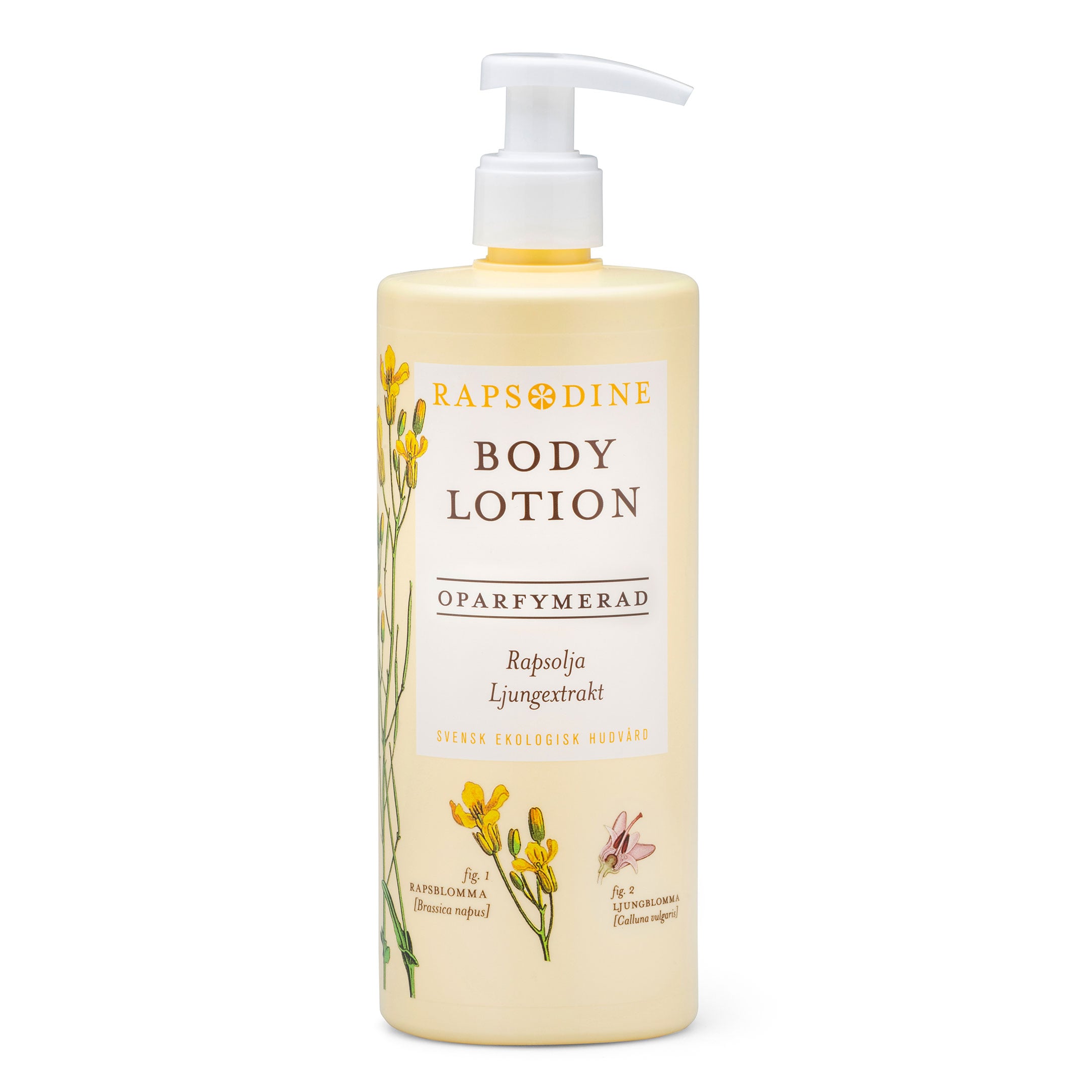 Rapsodine Bodylotion Oparfymerad 500 ml