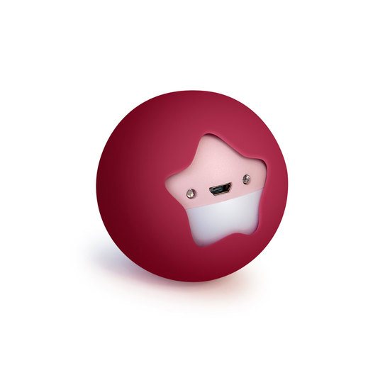 Pabobo Nattlampa Mini Måne Korall