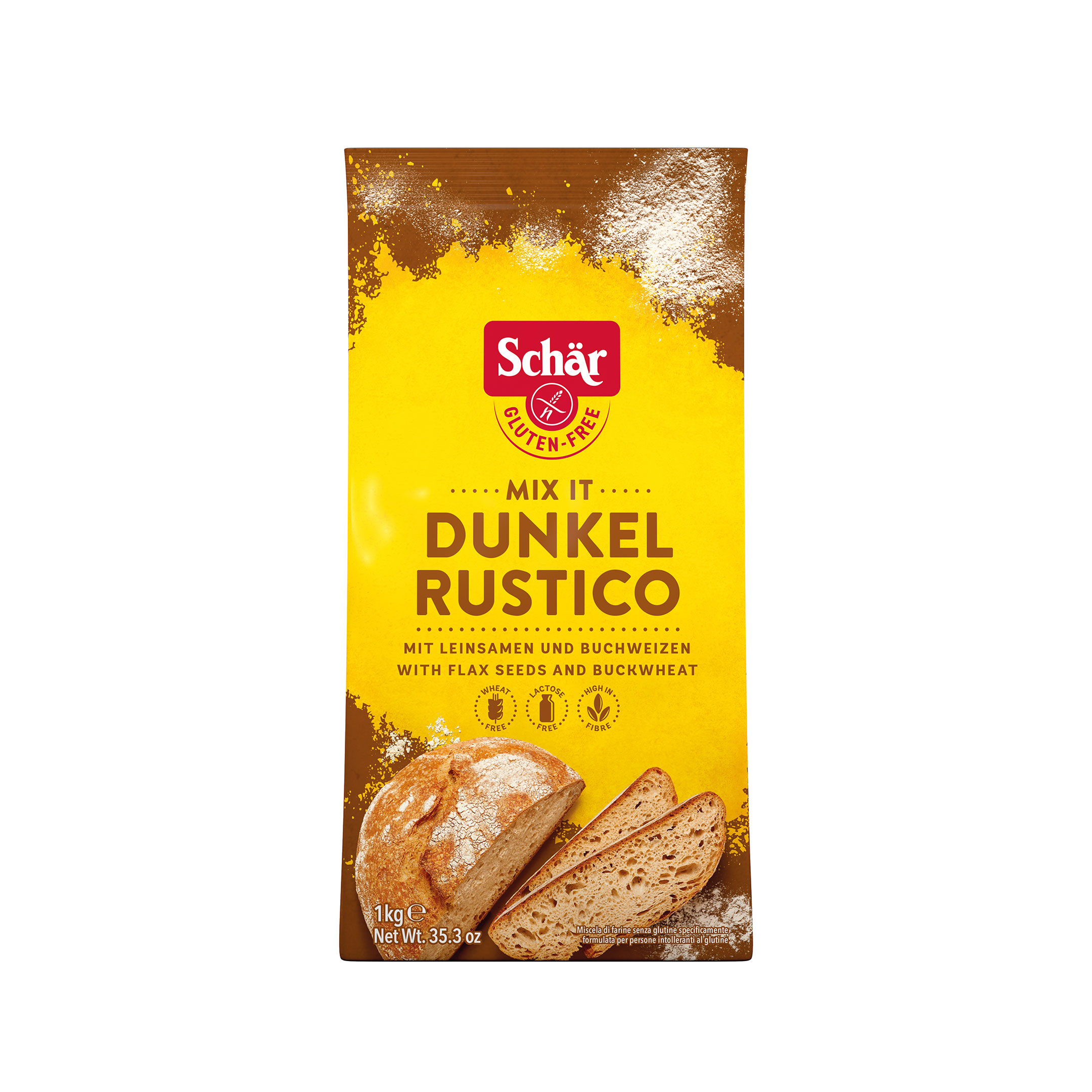 Schär Mjölmix B Mörk 1000 g