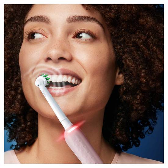 Oral-B Pro 3 3400N Rosa Eltandborste med extra Tandborsthuvud