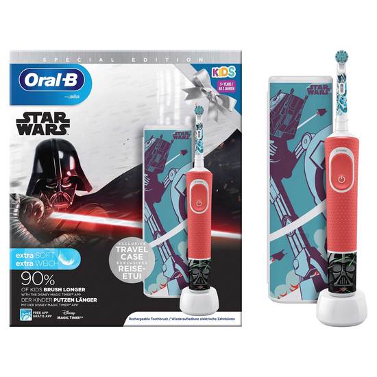 Oral-B Kids Eltandborste Star Wars + Reseförpackning