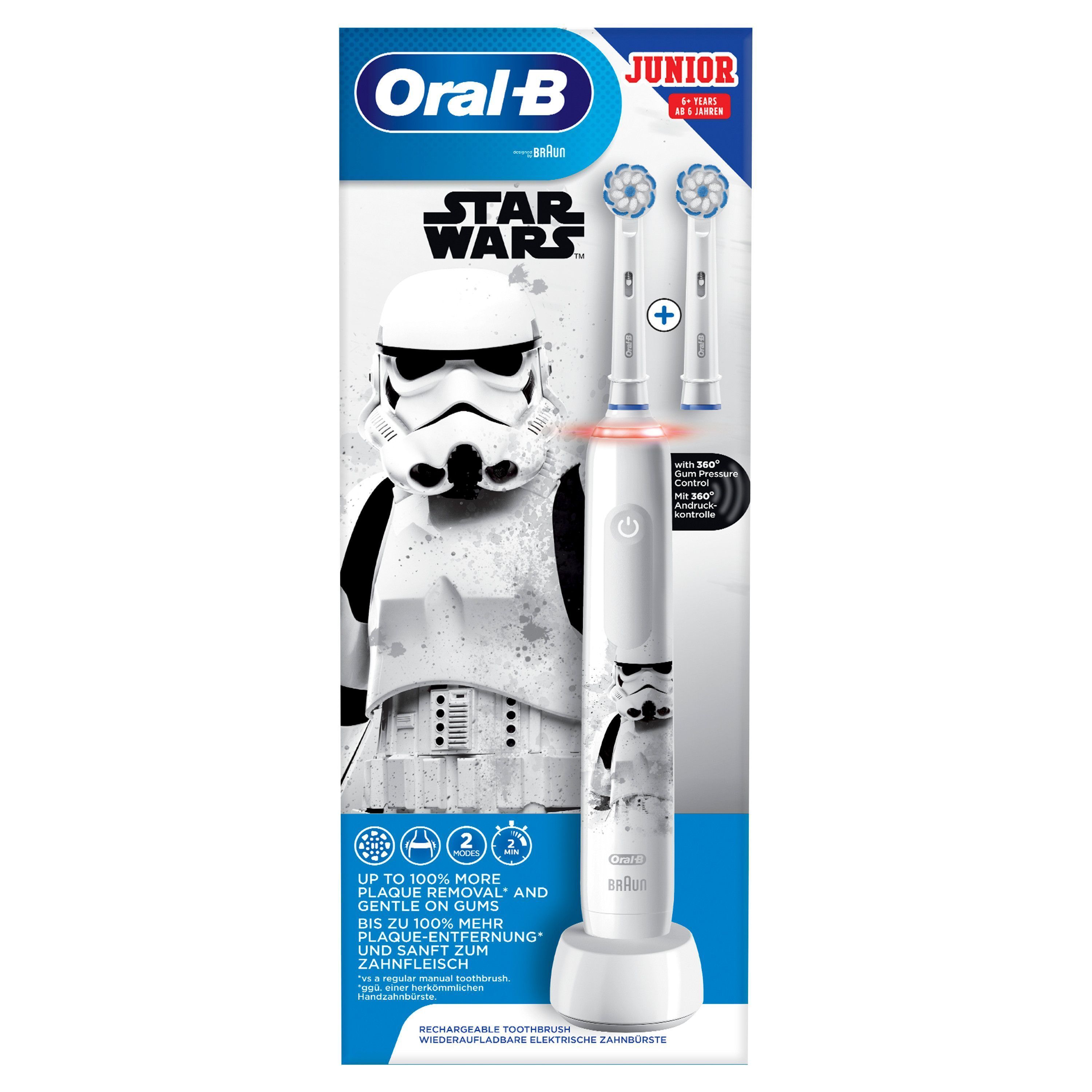 Oral-B Junior Eltandborste Star Wars + extra refill
