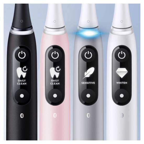 Oral-B iO6 Eltandborstar Rosa & Svart Duo 2 st