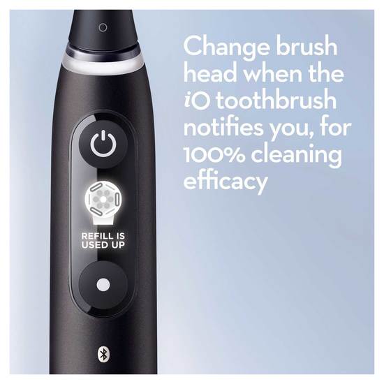 Oral-B iO6 Eltandborstar Rosa & Svart Duo 2 st