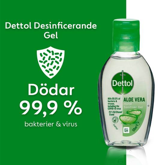Dettol Handdesinfection Aloe Vera 50 ml