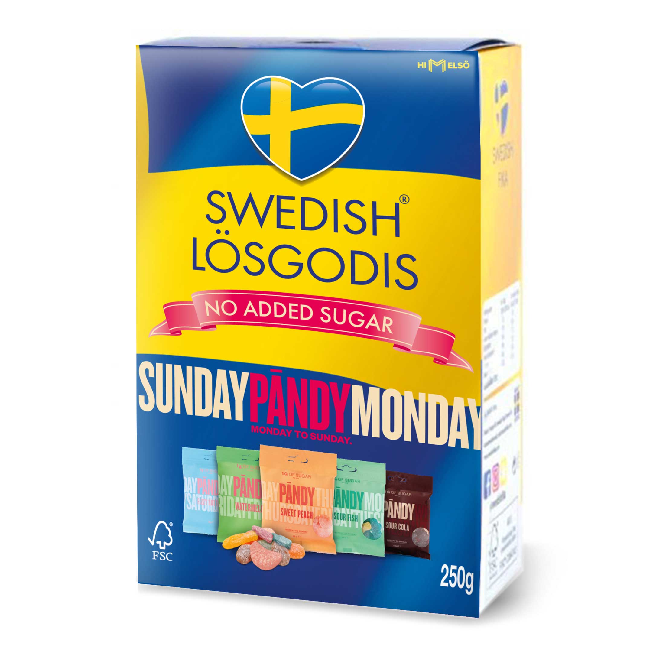 Pändy X Swedish Lösgodis 250 g