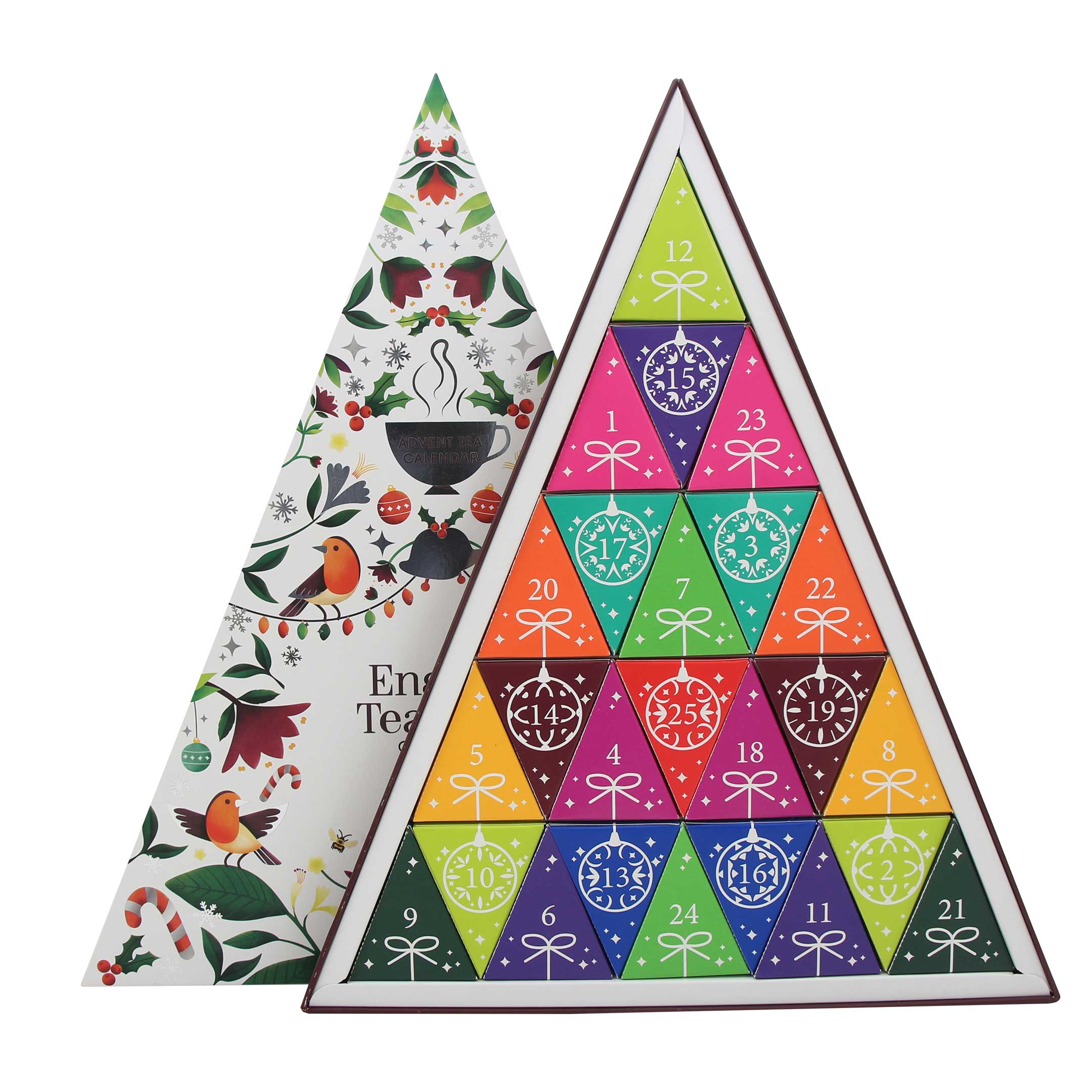 English Tea Shop Adventskalender Triangular 25 askar