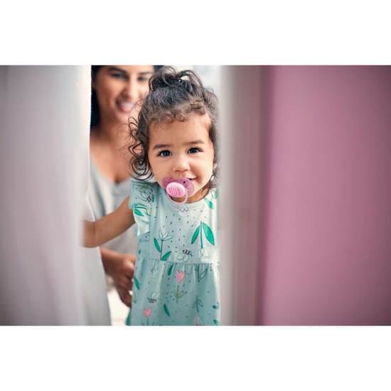 Philips Avent Ultra Soft napp Rosa 6-18 m