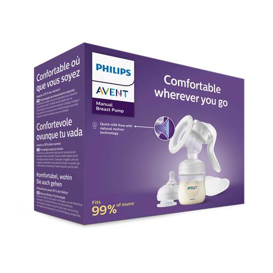 Philips Avent Natural Motion Manual Bröstpump