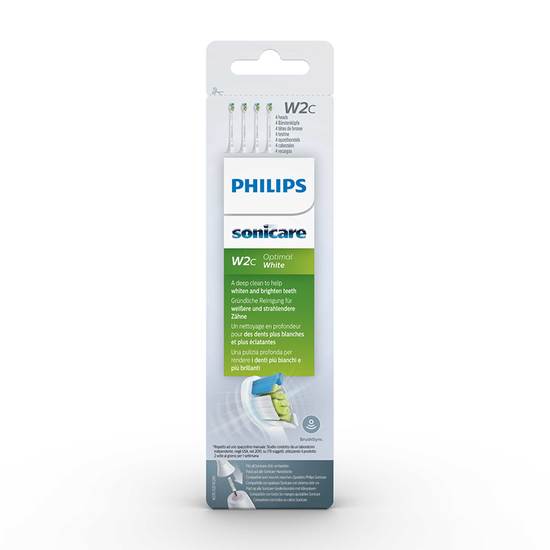 Philips Sonicare DiamondClean Compact Refill Vit 4 st