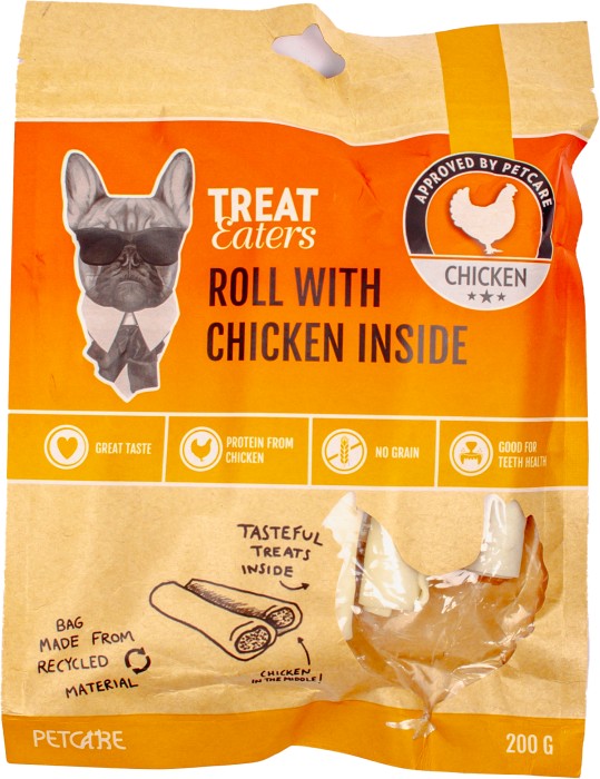 Treateaters Roll With Chicken 200 g