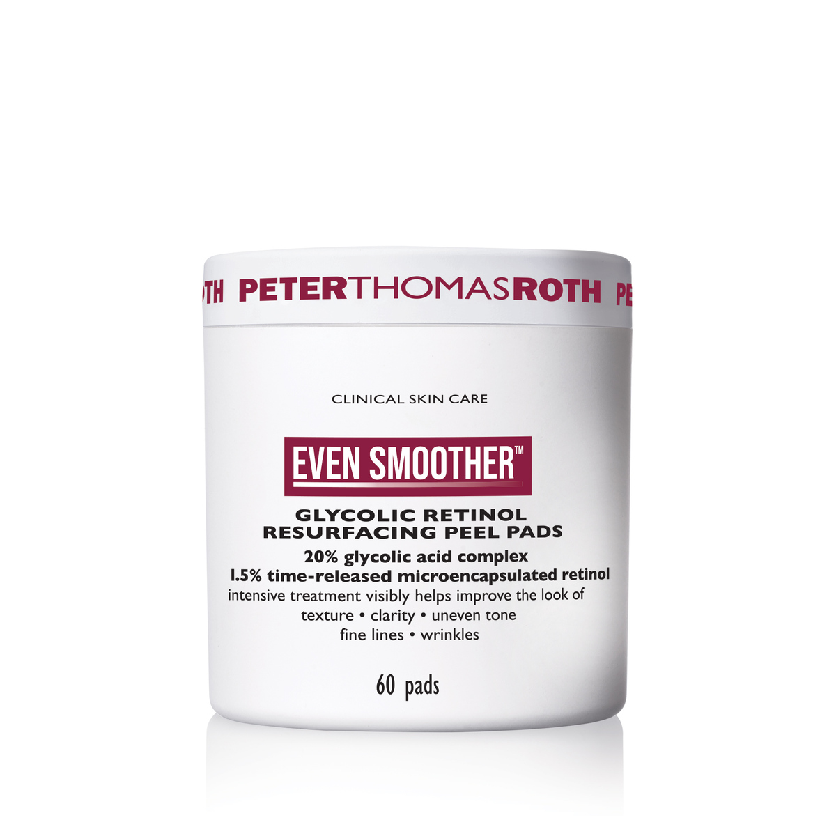 Peter Thomas Roth Even Smoother Glycolic Retinol Resurfacing Peel Pads 60 st