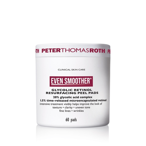 Peter Thomas Roth Even Smoother Glycolic Retinol Resurfacing Peel Pads