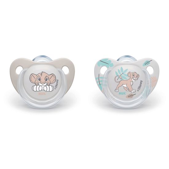 NUK Pacifier Trendline Silicon S2 Lion King 6-12 mån
