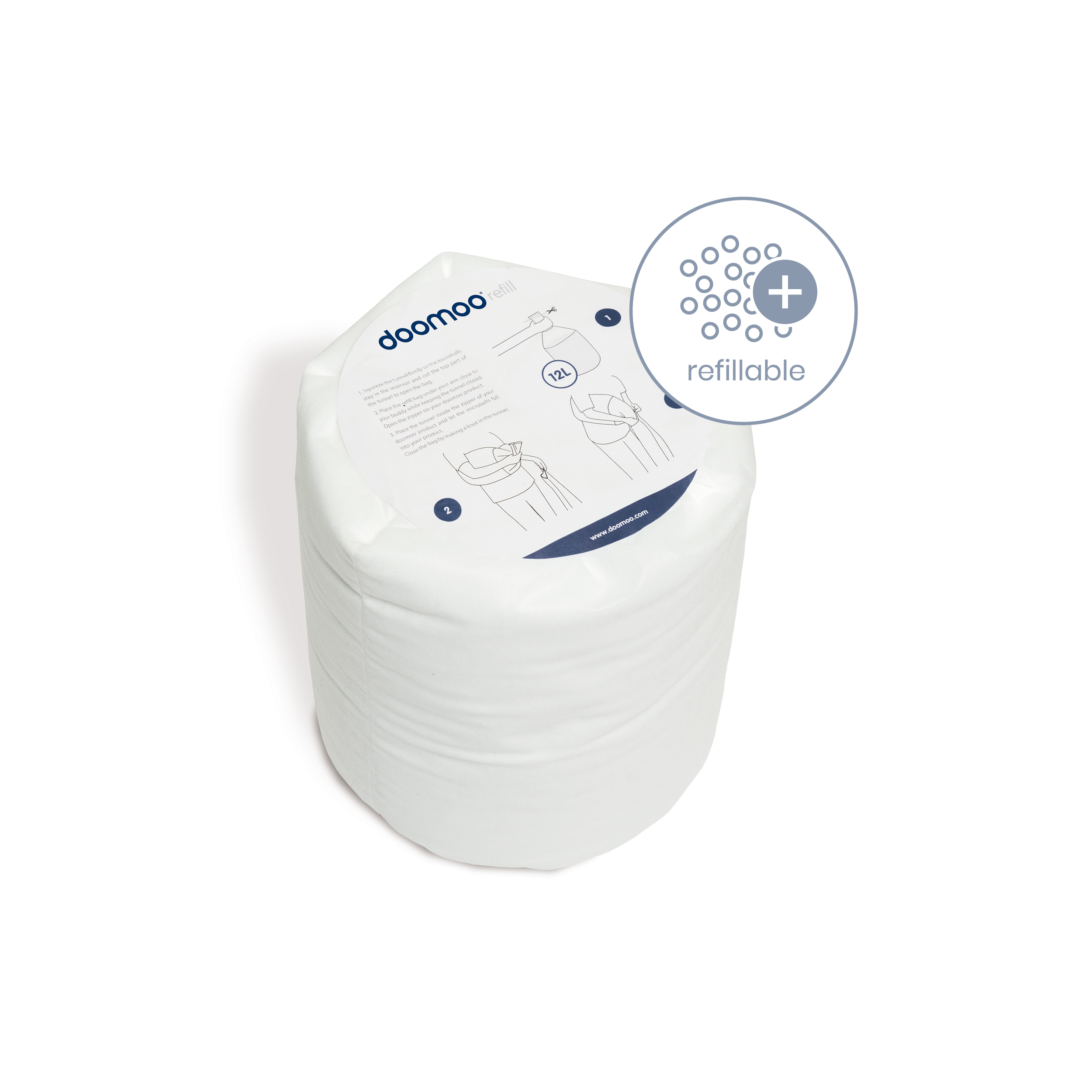 Doomoo Refill av EPS-kulor 12 liter