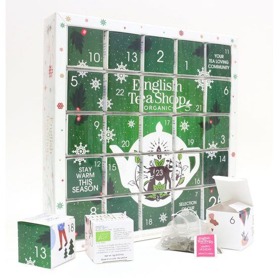 English Tea Shop Adventskalender Grön 25 luckor