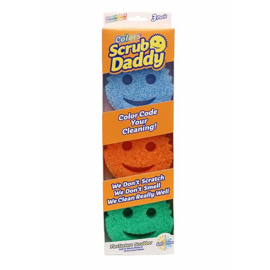 Scrub Daddy Colour 3-pack