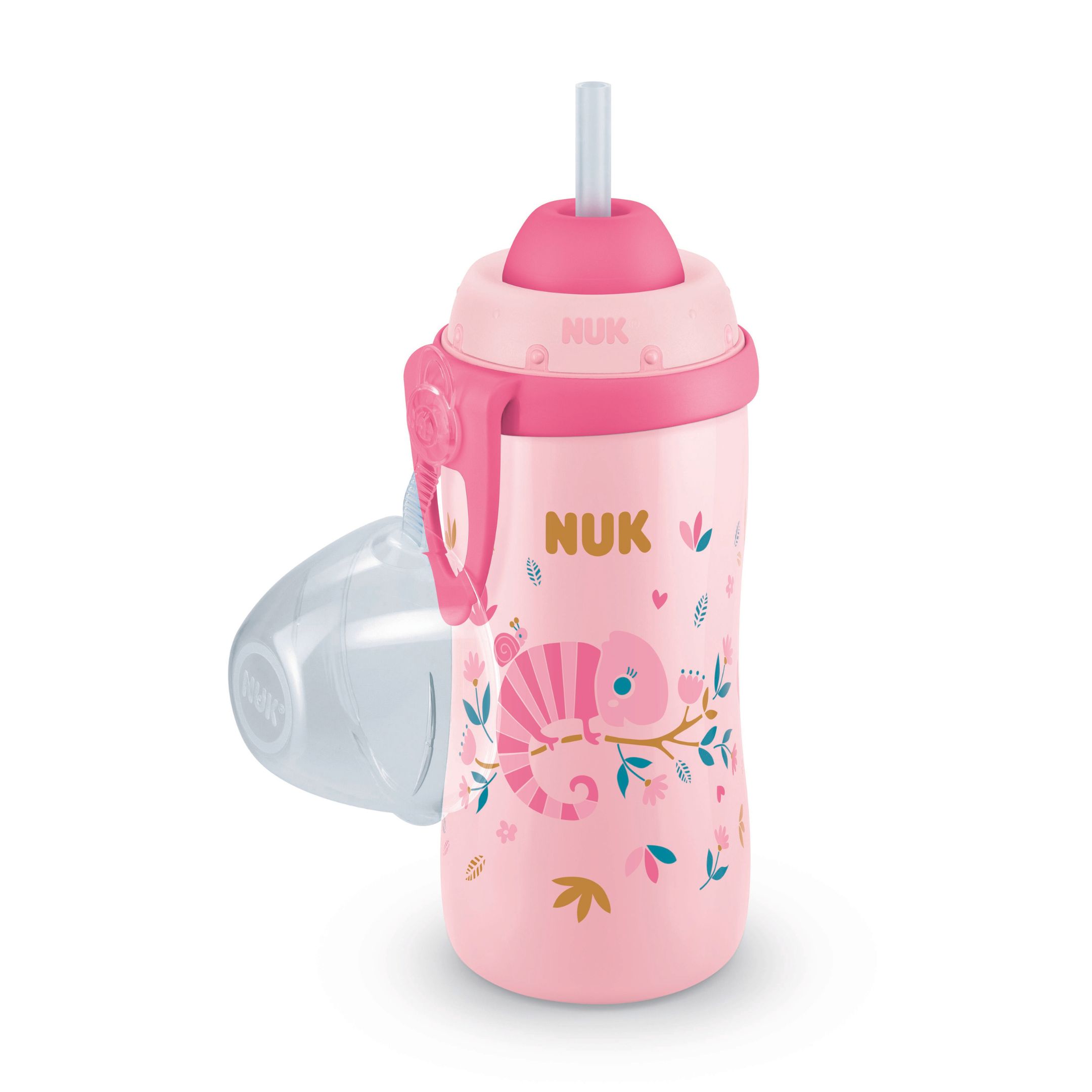 NUK Flexi Cup Chameleon Rose 300 ml