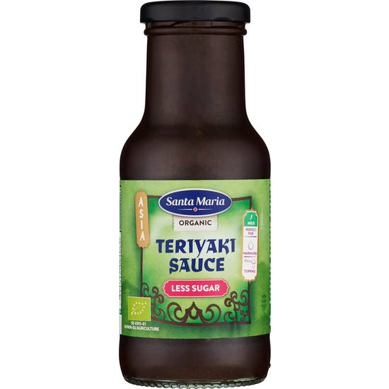 Santa Maria Organic Teriyaki Sauce Less Sugar 250 ml