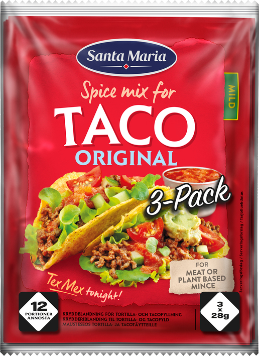 Santa Maria Taco Spice Mix 3-pack