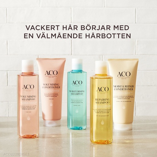 ACO Hair Care Volumising Schampo Volymgivande Schampo 250 ml