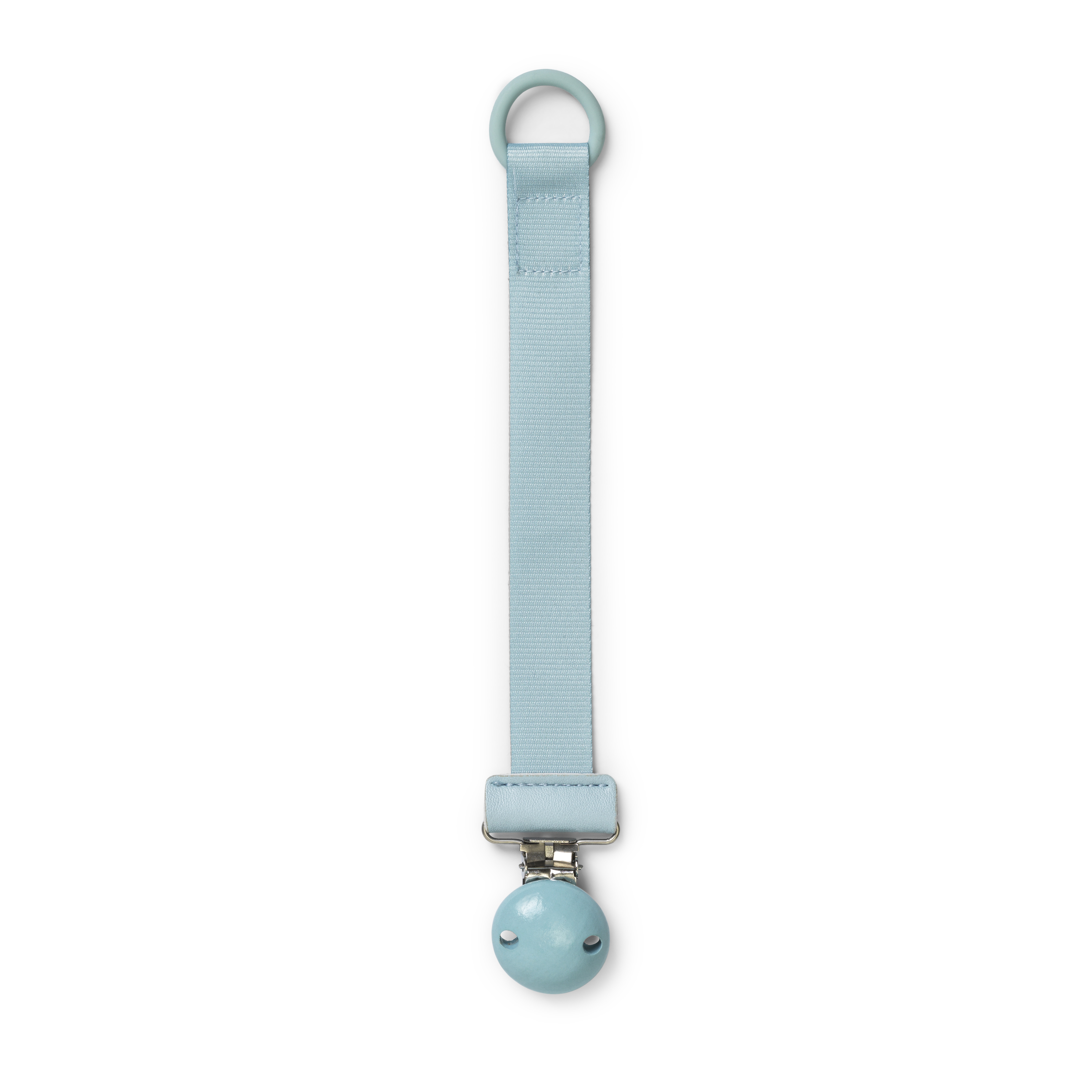 Elodie Napphållare Trä Aqua Turquoise