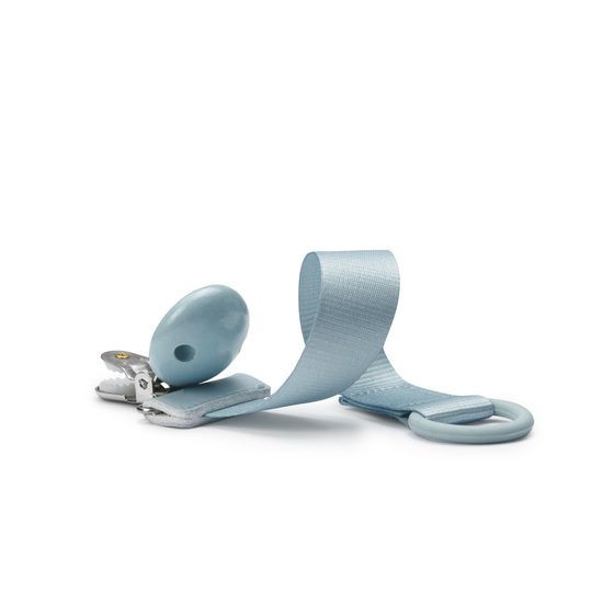 Elodie Napphållare Trä Aqua Turquoise