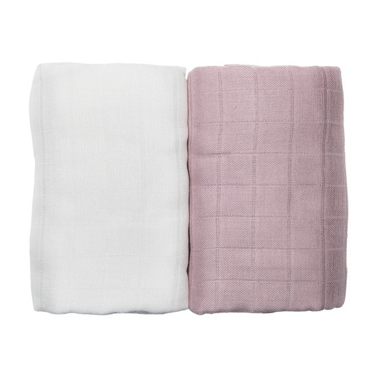 Les Enfants Muslin Blanket Pink