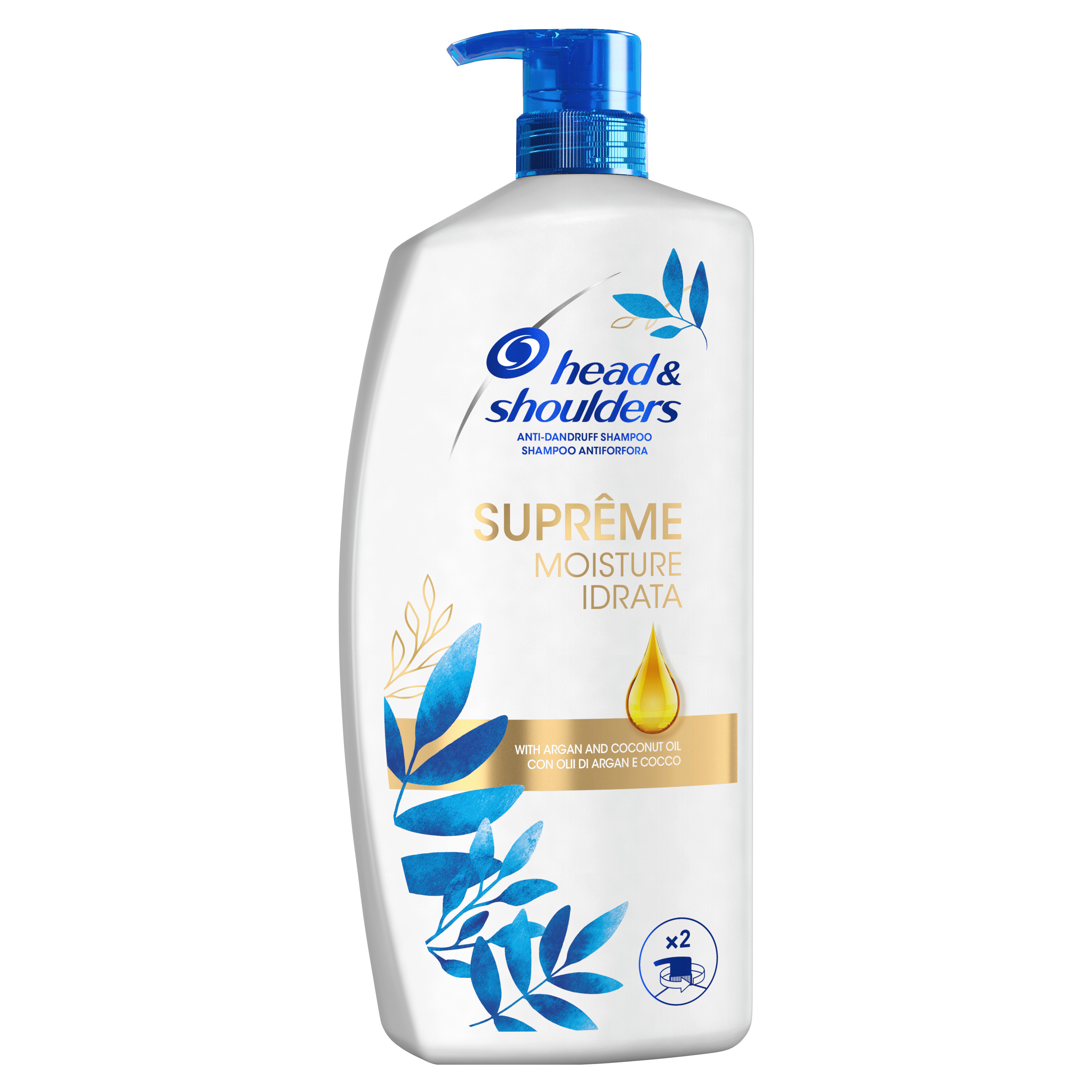 Head & Shoulders Schampo Supreme Moisture 950 ml