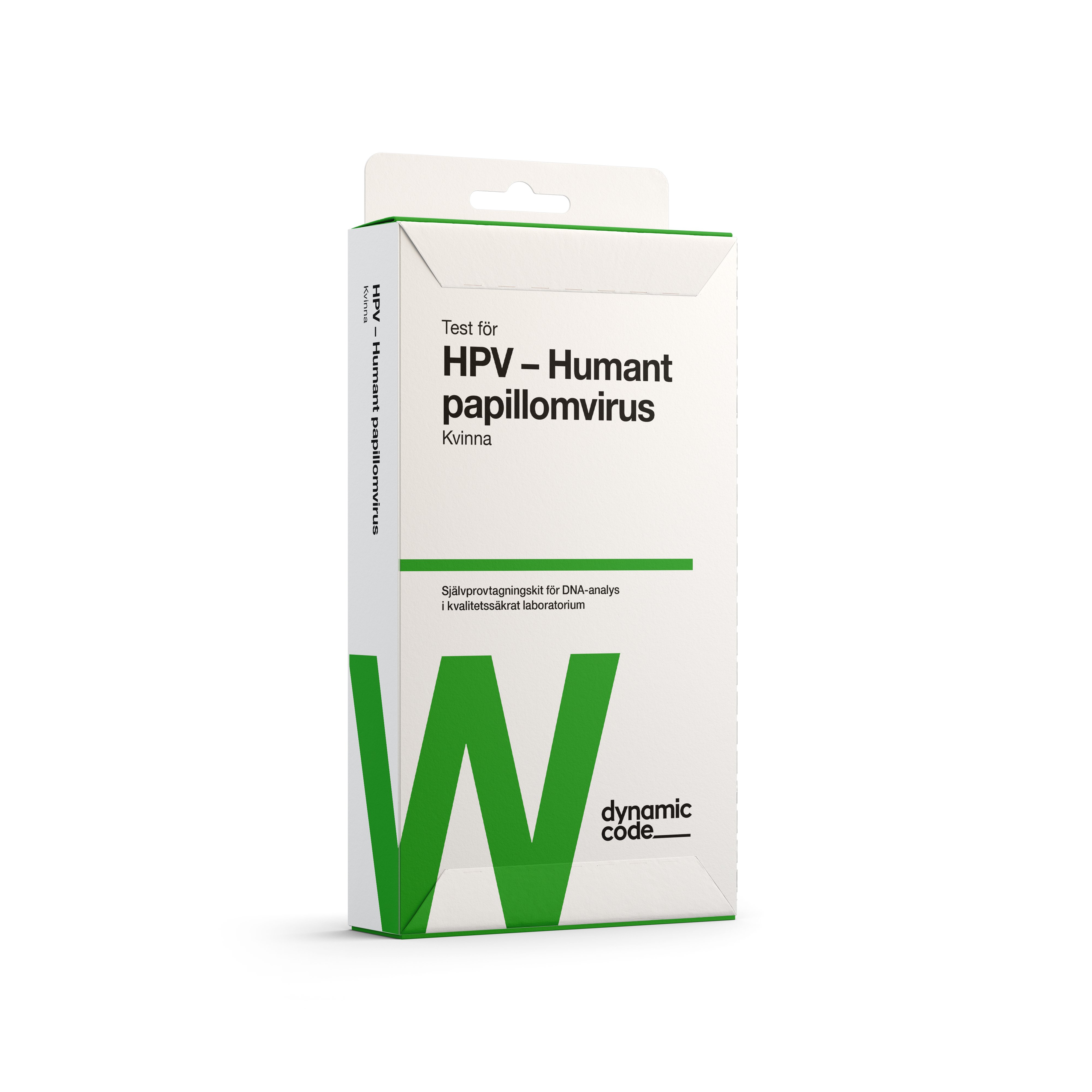 Dynamic Code Test med självprovtagning HPV (humant papillomvirus)