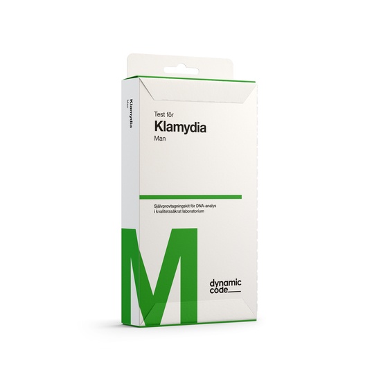 Dynamic Code Självprovtagningskit för Klamydia Man