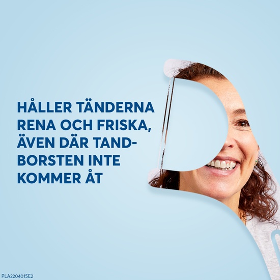 Plackers Twin Tandtrådsbyglar 33 st